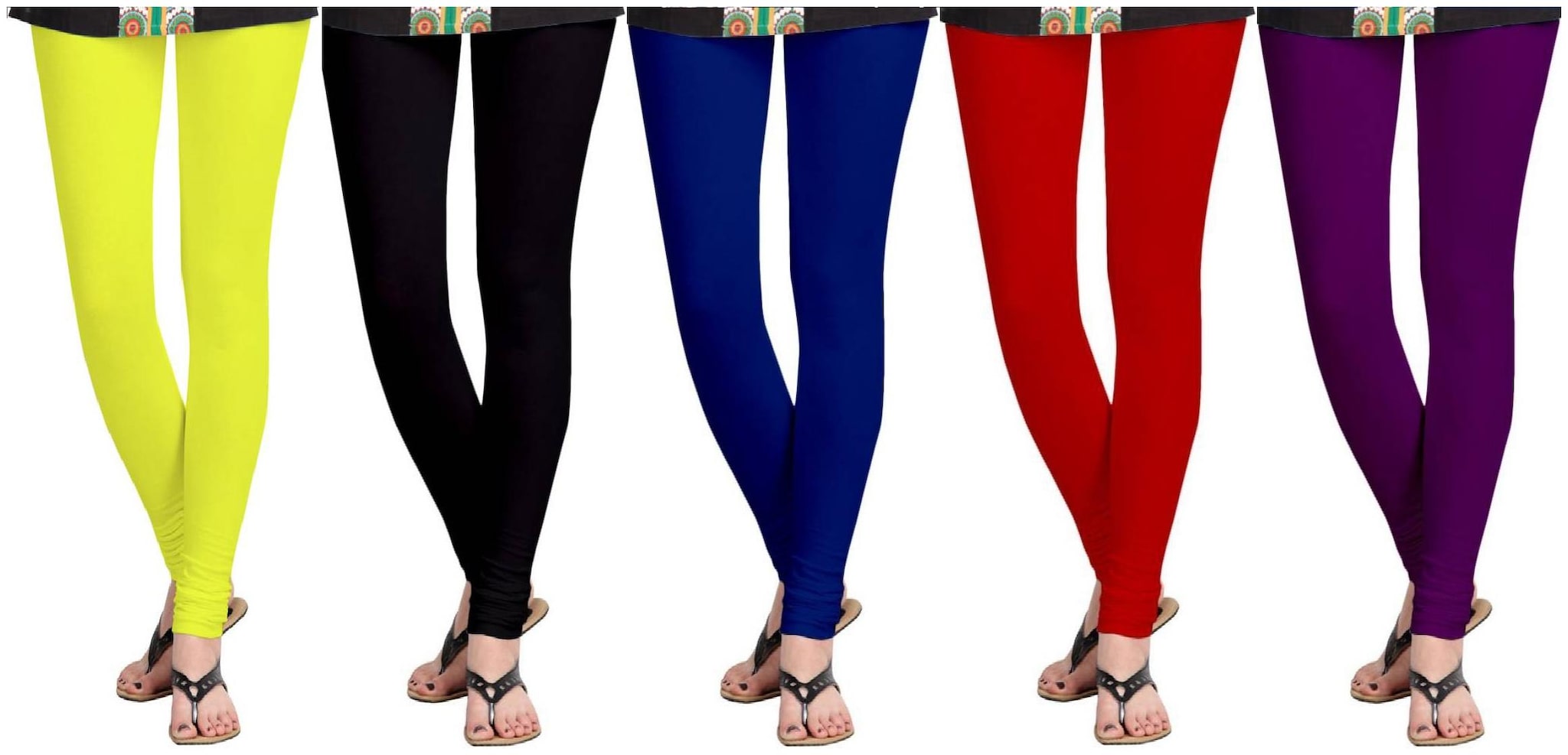 

KRIPI Women Cotton Solid Multi Leggings