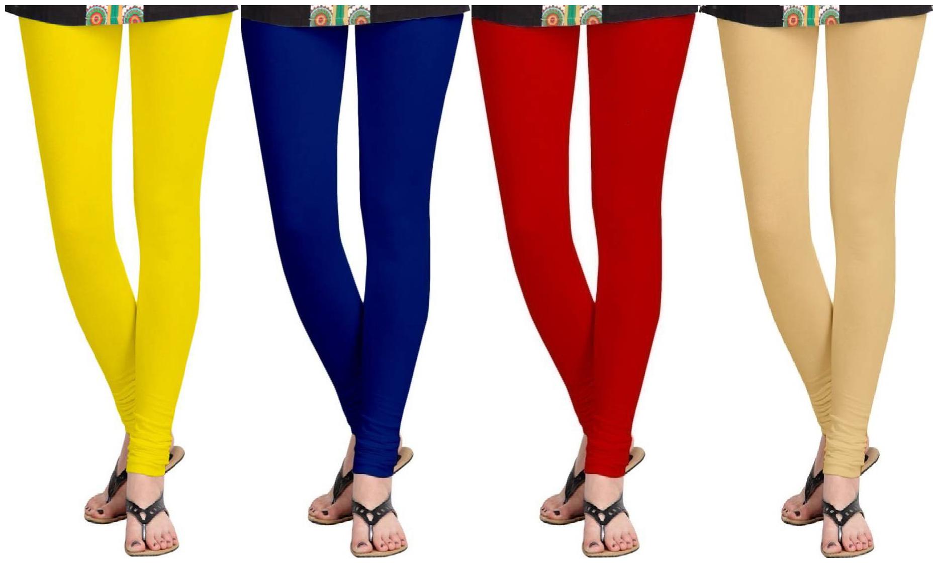 

KRIPI Women Cotton Solid Multi Leggings
