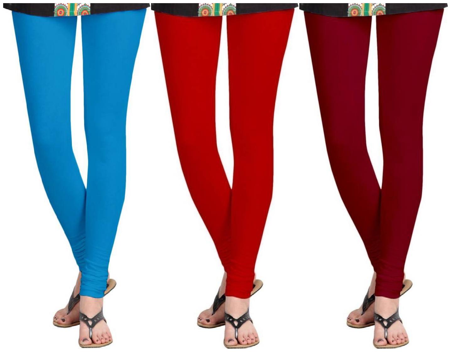 

KRIPI Women Cotton Solid Multi Leggings