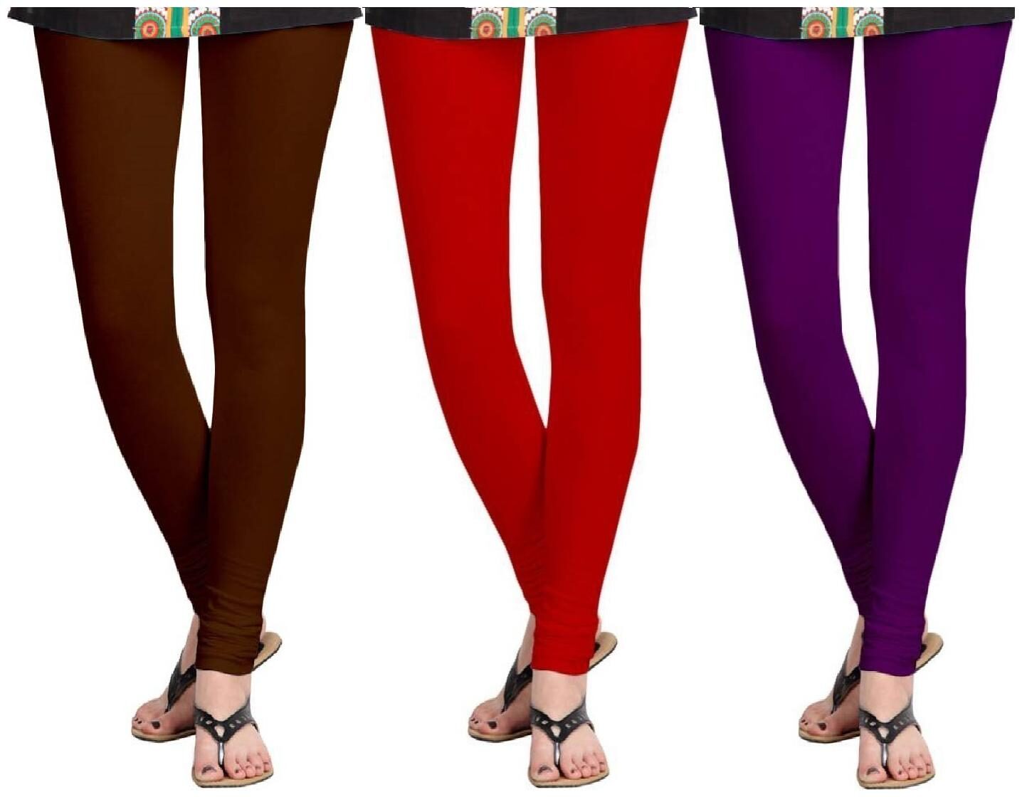 

KRIPI Women Cotton Solid Multi Leggings