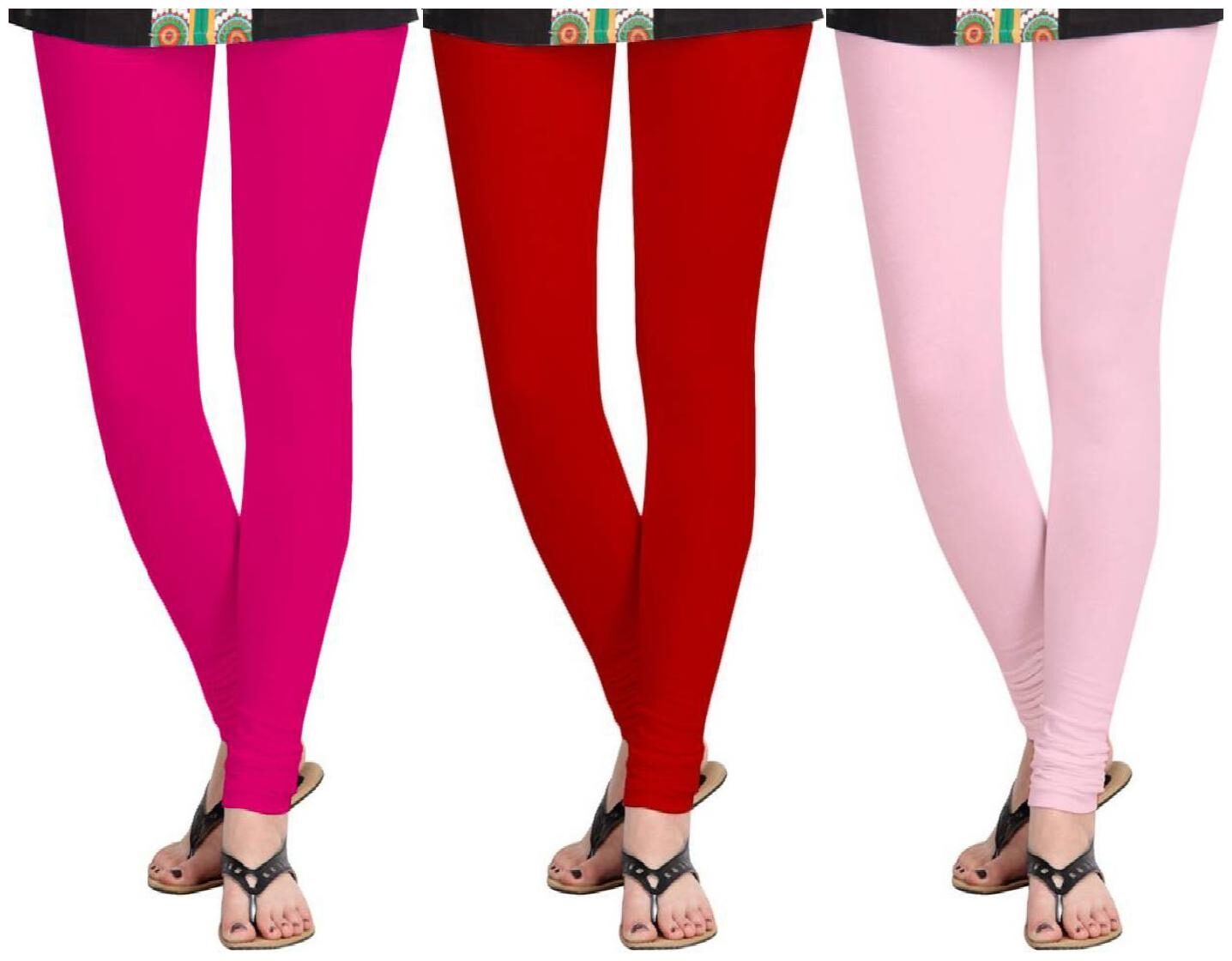 

KRIPI Women Cotton Solid Multi Leggings