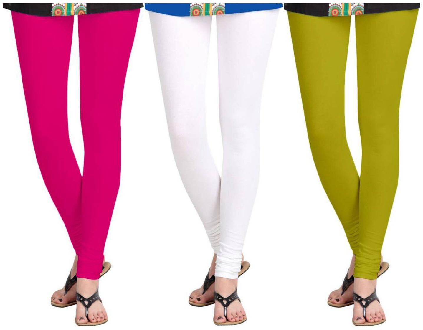 

KRIPI Women Cotton Solid Multi Leggings