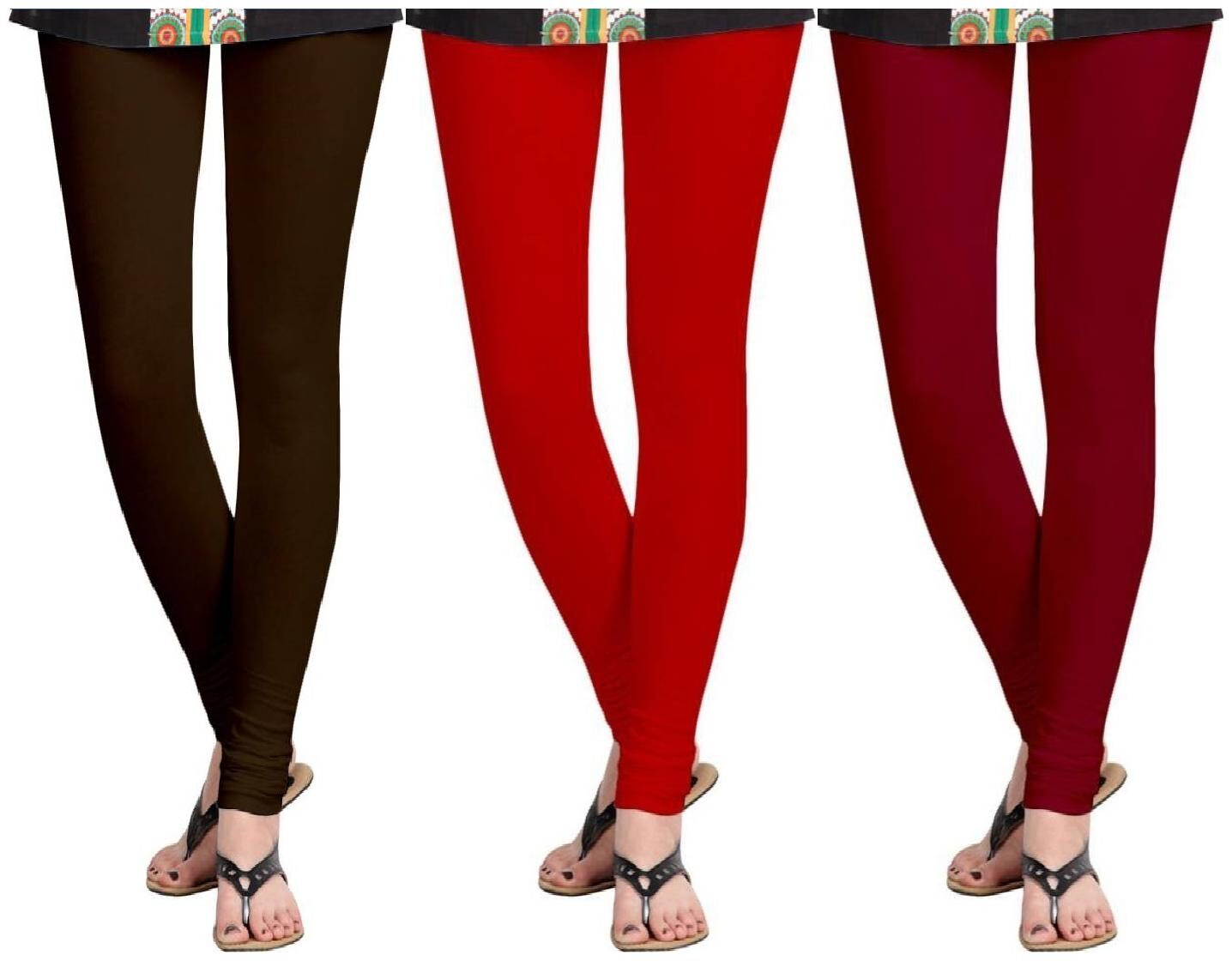 

KRIPI Women Cotton Solid Multi Leggings