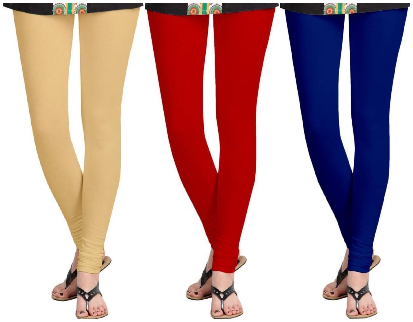 

KRIPI Women Cotton Solid Multi Leggings