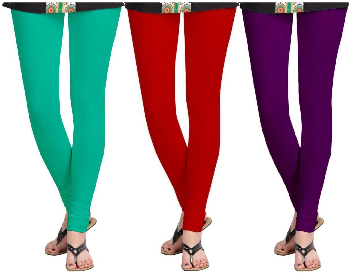 

KRIPI Women Cotton Solid Multi Leggings
