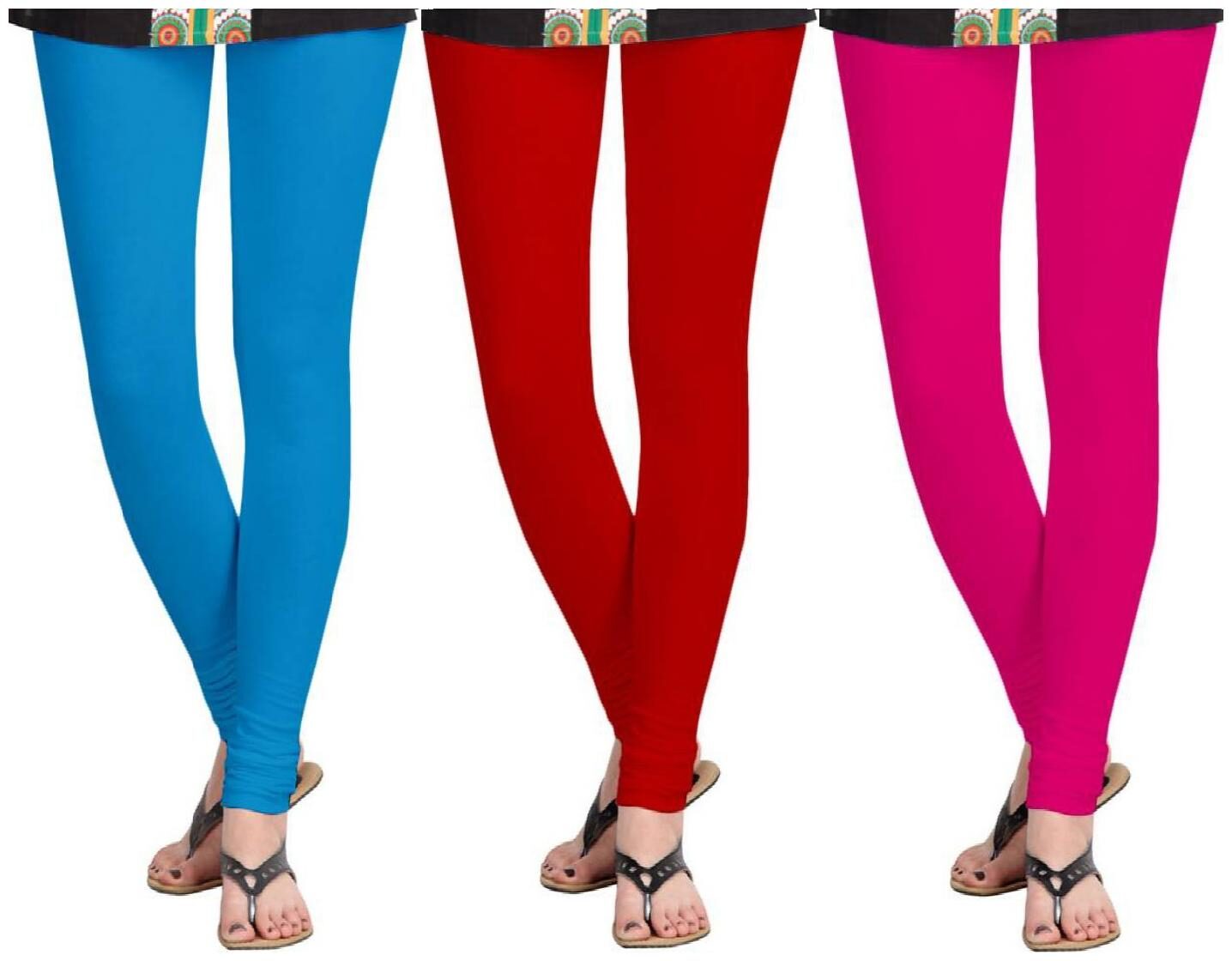 

KRIPI Women Cotton Solid Multi Leggings