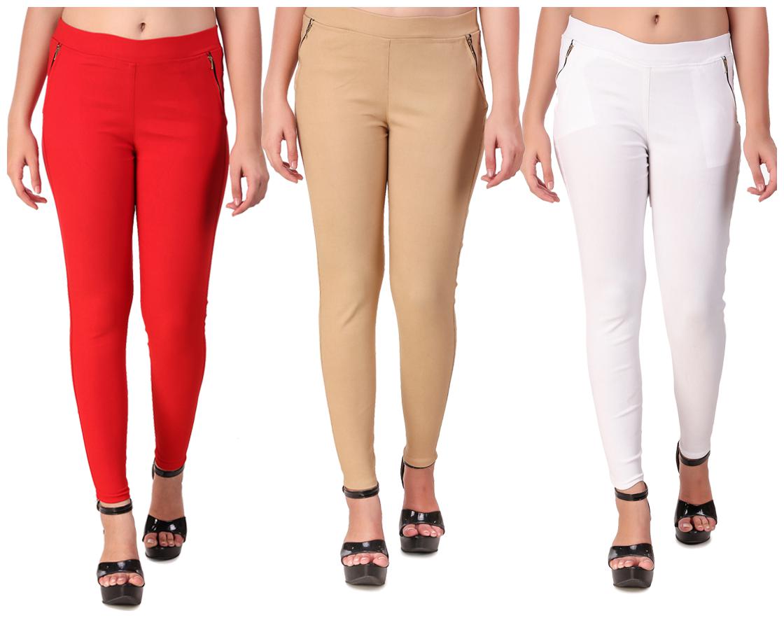 

Krishty Trading Women Multi Skinny fit Jegging