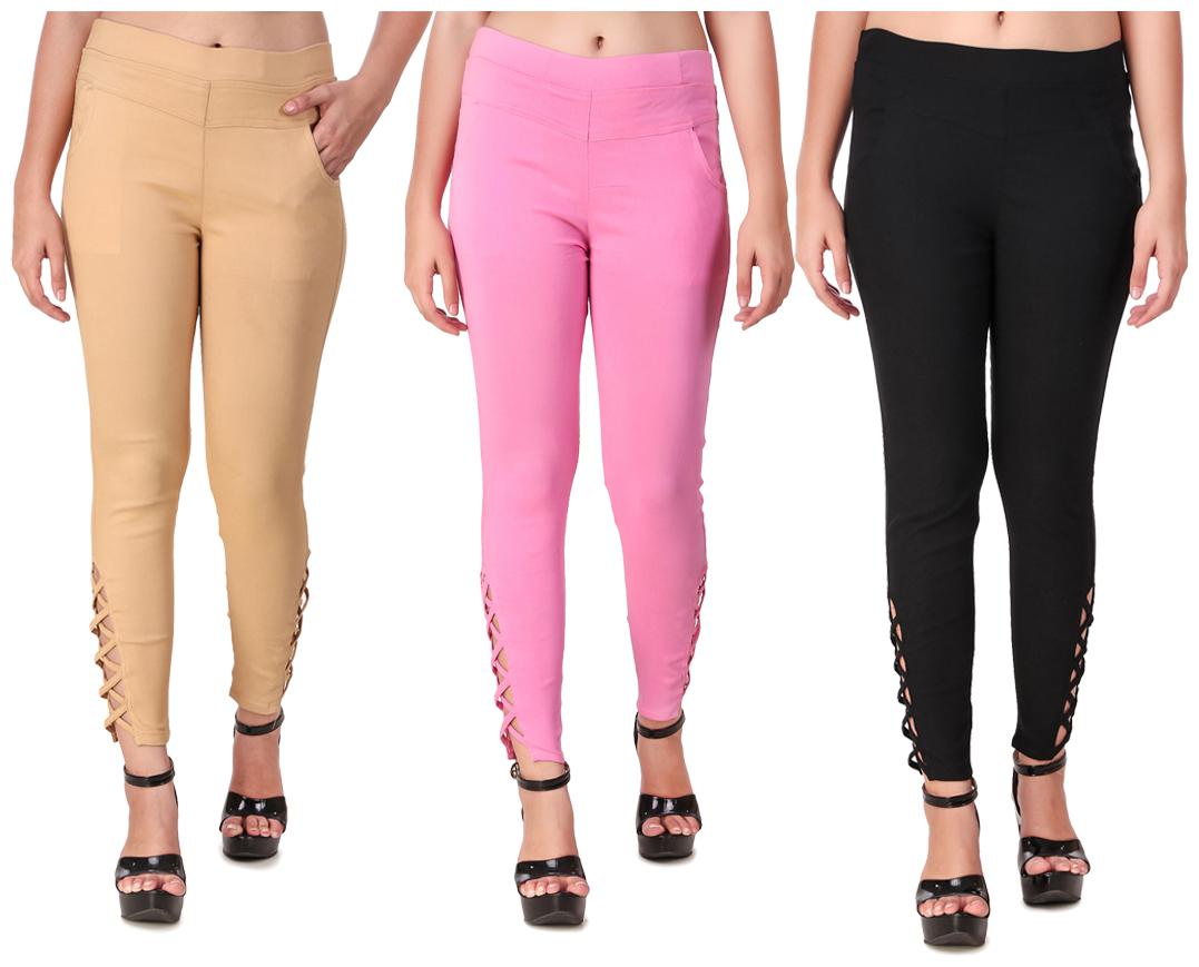 

Krishty Trading Women Multi Skinny fit Jegging