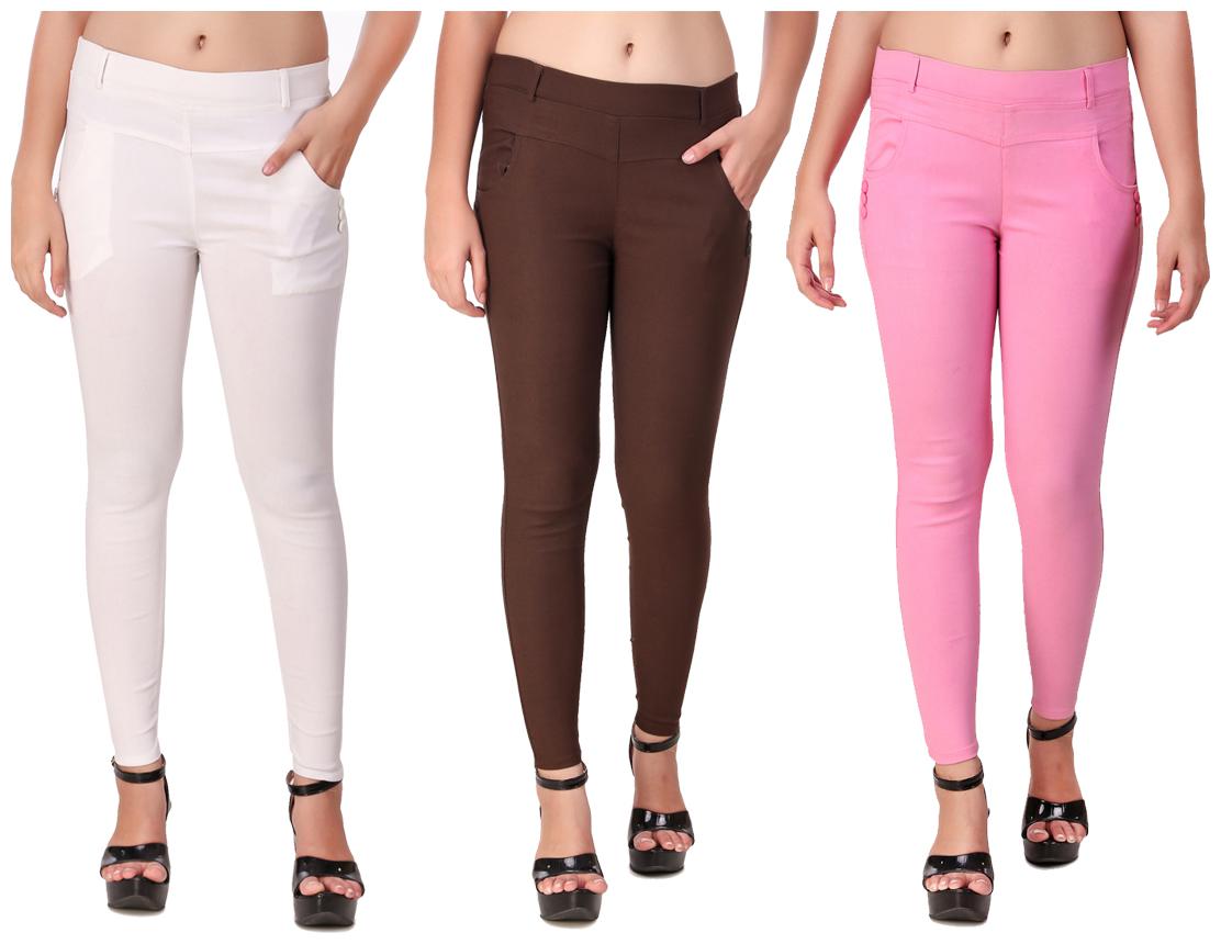 

Krishty Trading Women Multi Skinny fit Jegging