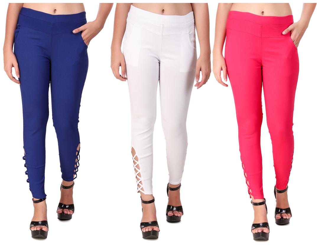 

Krishty Trading Women Multi Skinny fit Jegging