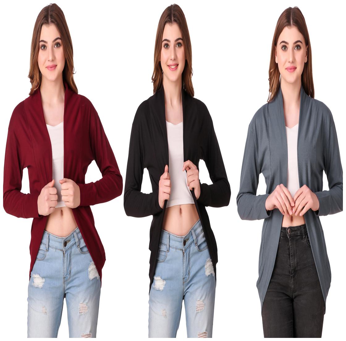 

Krishty Trading Women Shrug - Multi