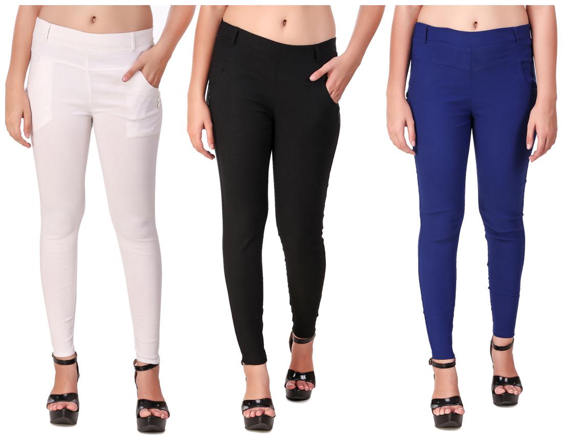 

Krishty Trading Women Multi Skinny fit Jegging