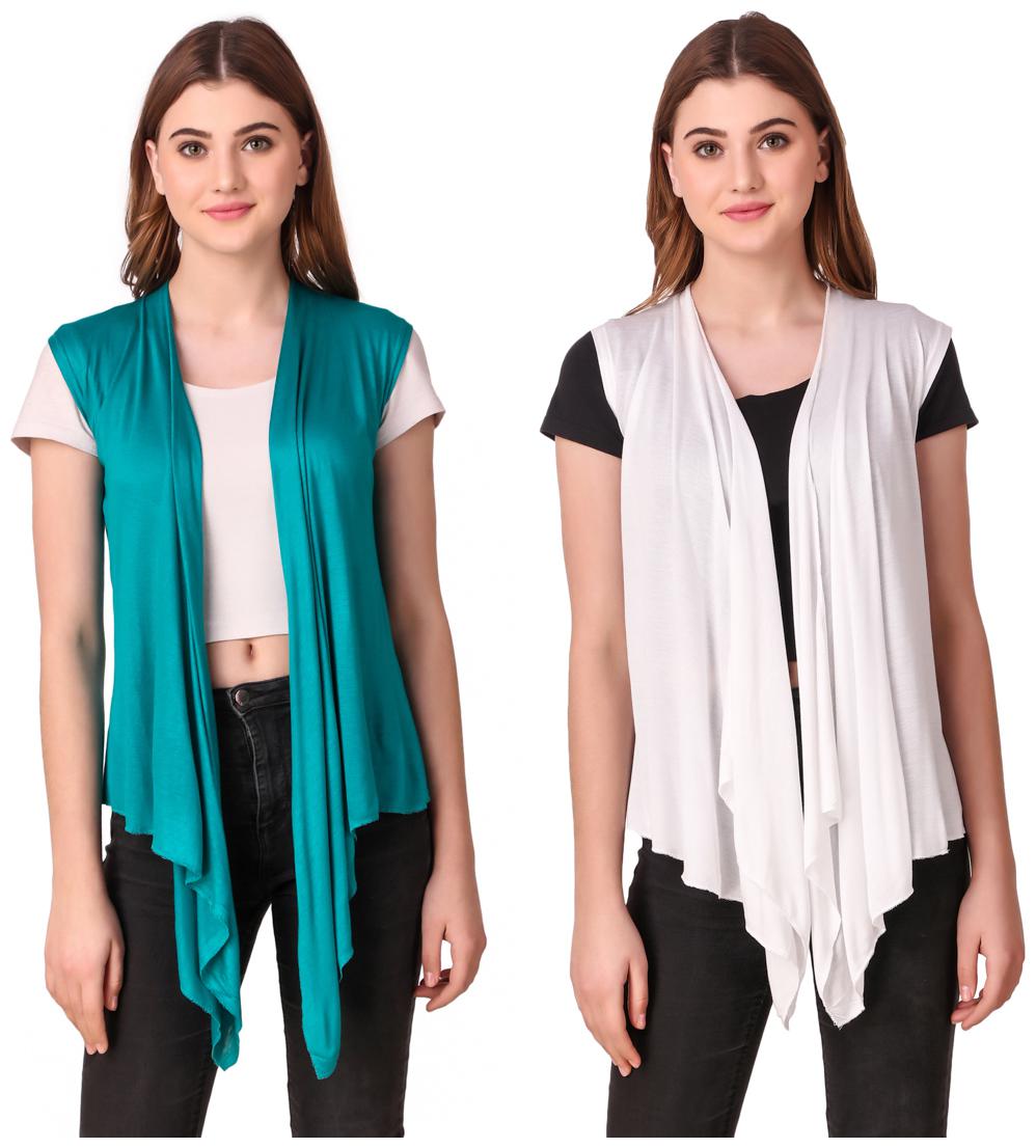 

Krishty Trading Women Shrug - White