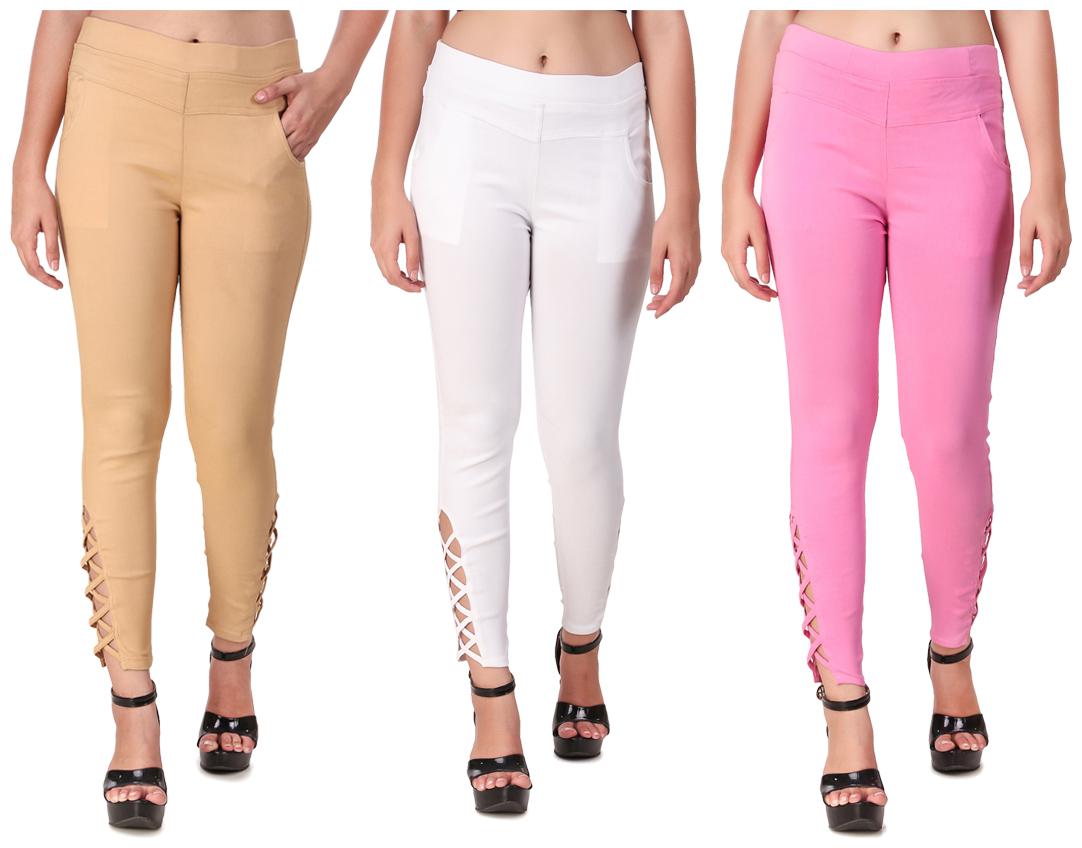 

Krishty Trading Women Multi Skinny fit Jegging