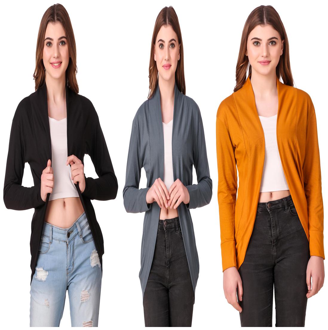 

Krishty Trading Women Shrug - Multi