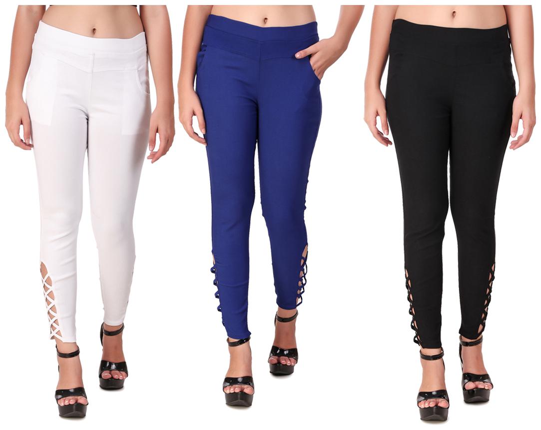 

Krishty Trading Women Multi Skinny fit Jegging