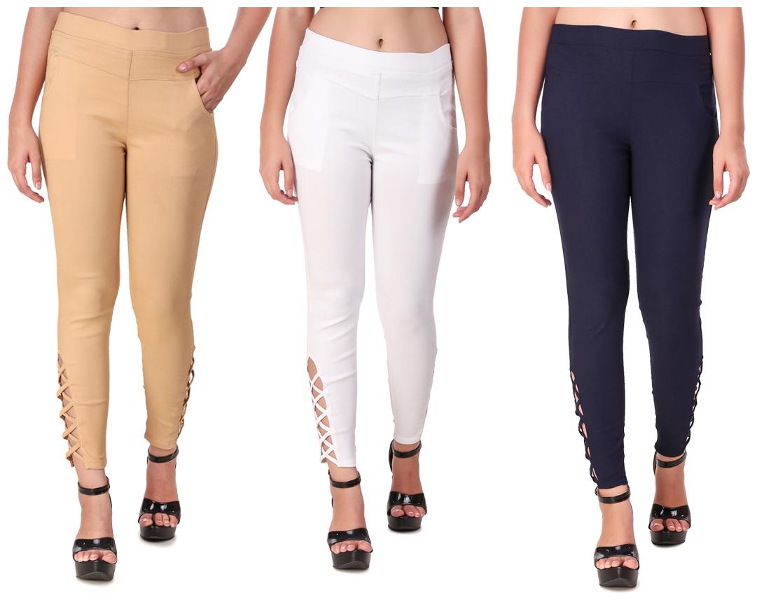 

Krishty Trading Women Multi Skinny fit Jegging