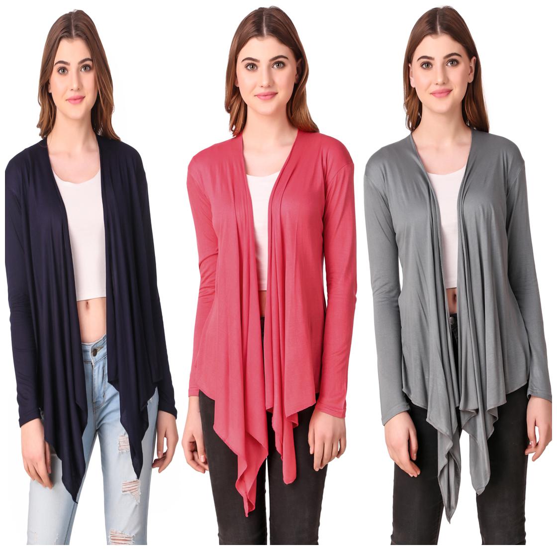 

Krishty Trading Women Shrug - Multi