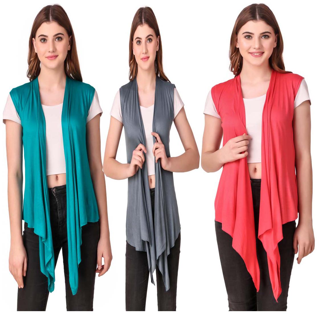 

Krishty Trading Women Shrug - Multi