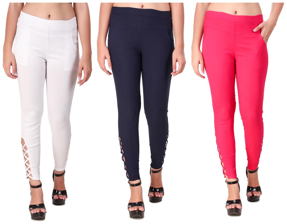 

Krishty Trading Women Multi Skinny fit Jegging