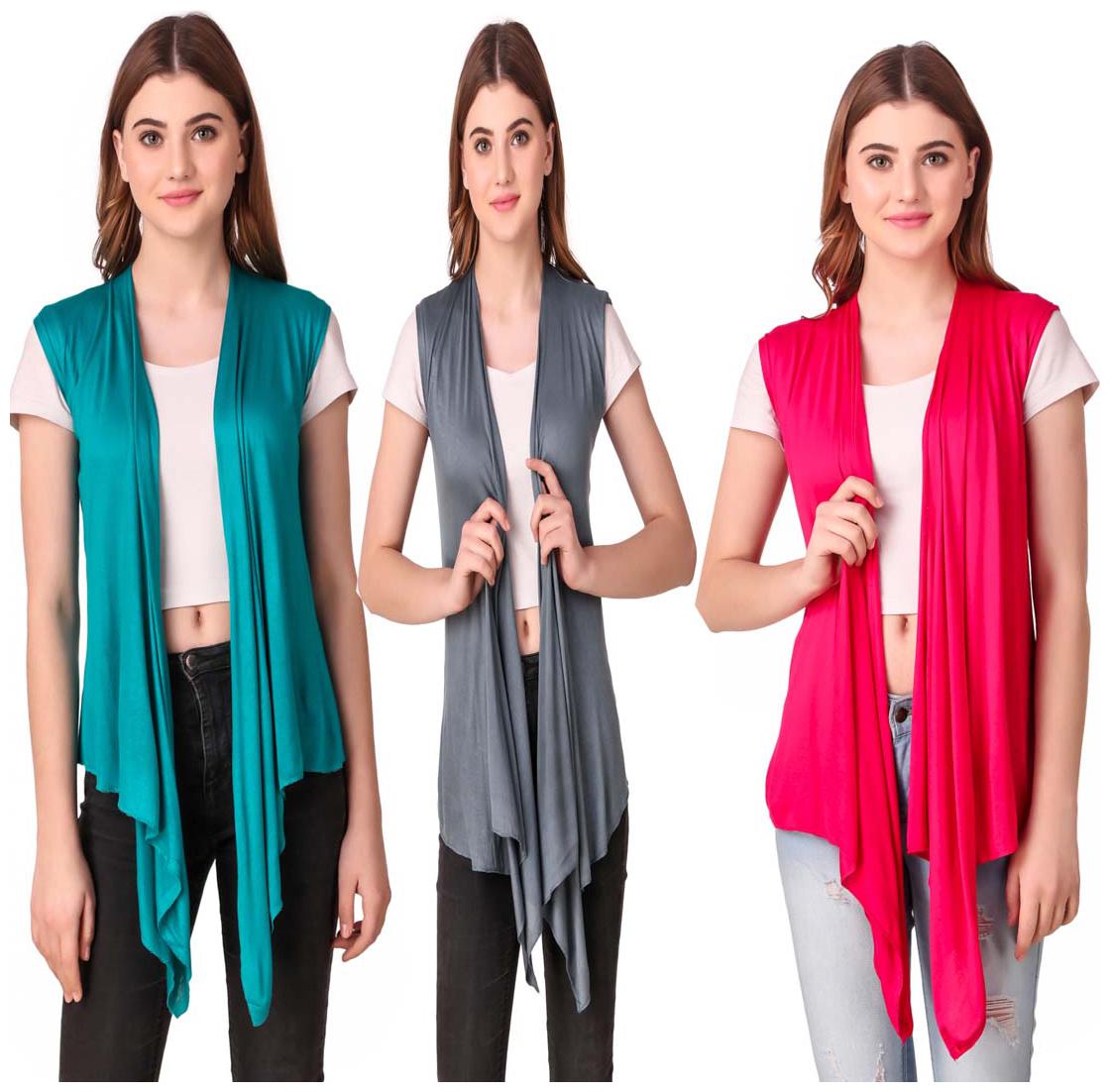 

Krishty Trading Women Shrug - Multi