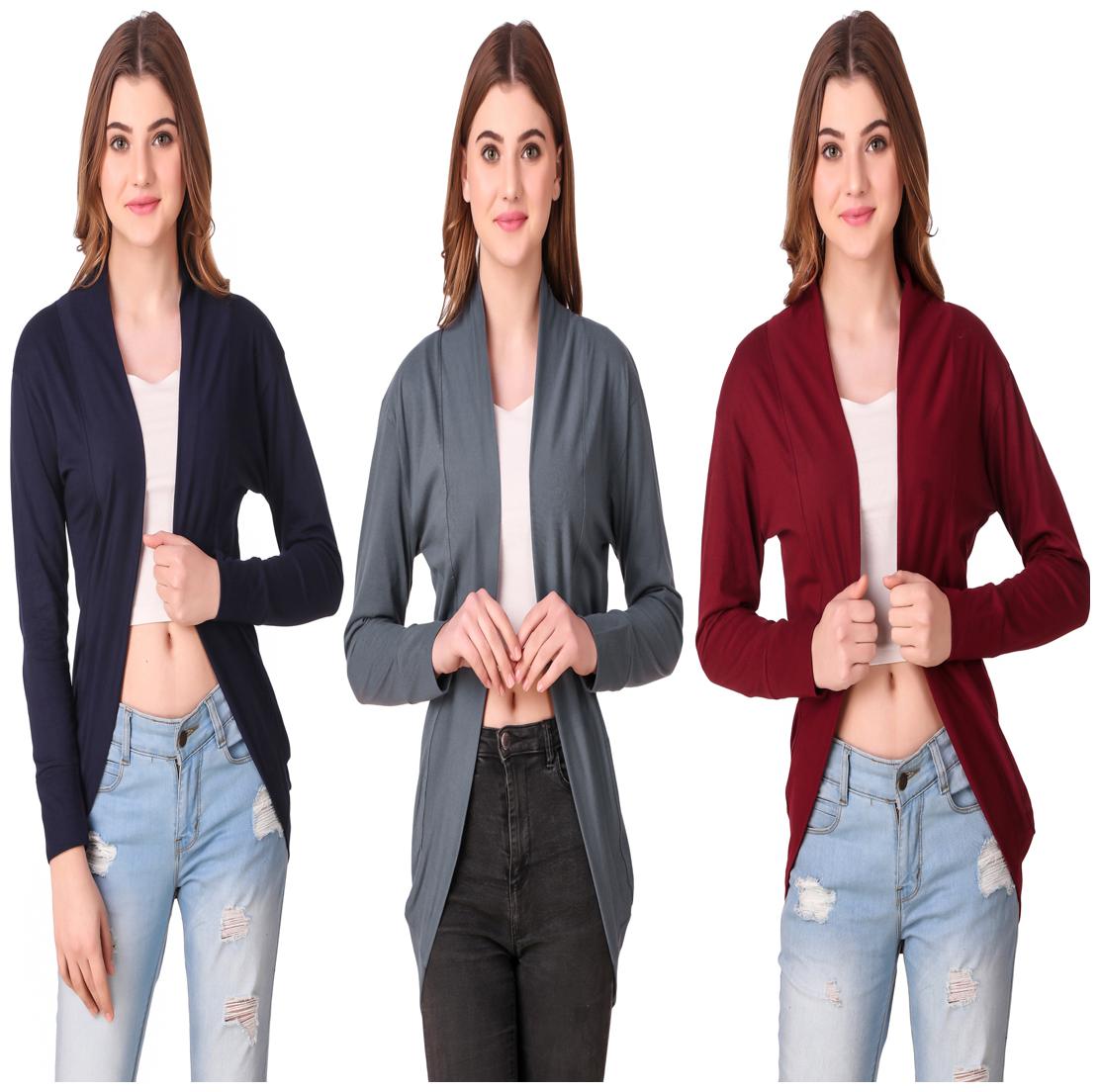

Krishty Trading Women Shrug - Multi