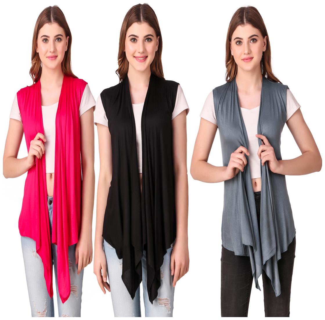 

Krishty Trading Women Shrug - Multi