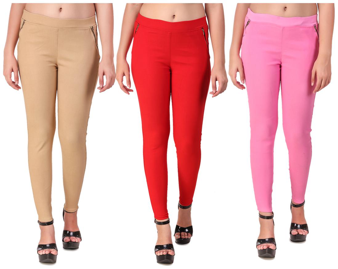 

Krishty Trading Women Multi Skinny fit Jegging