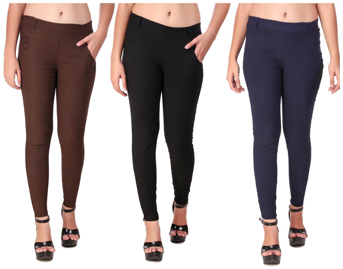 

Krishty Trading Women Multi Skinny fit Jegging