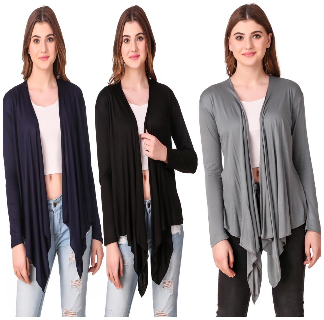 

Krishty Trading Women Shrug - Multi