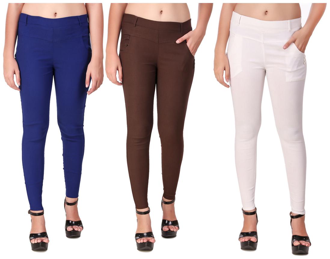 

Krishty Trading Women Multi Skinny fit Jegging