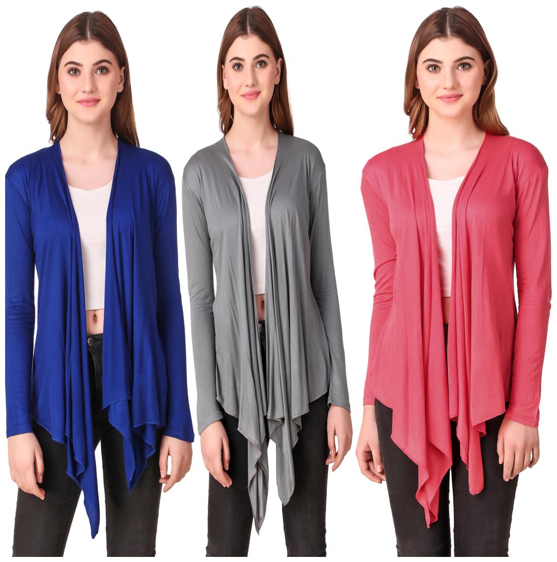 

Krishty Trading Women Shrug - Multi
