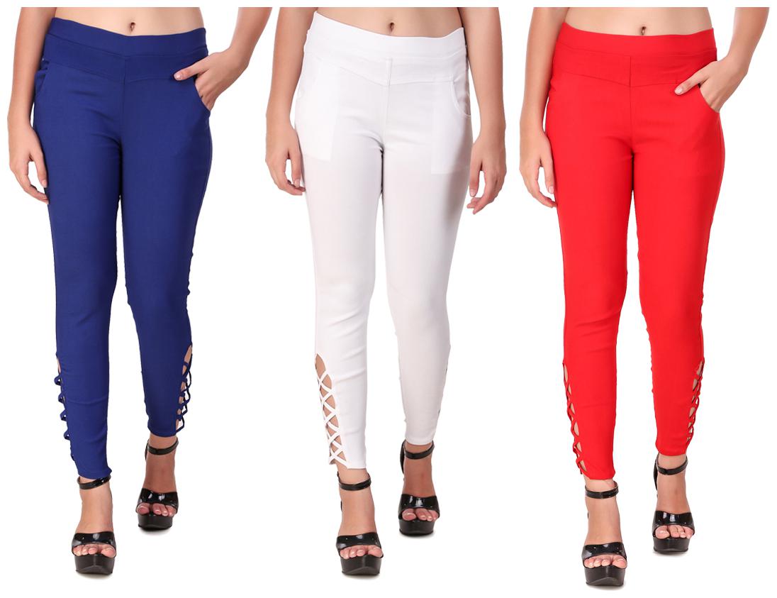 

Krishty Trading Women Multi Skinny fit Jegging