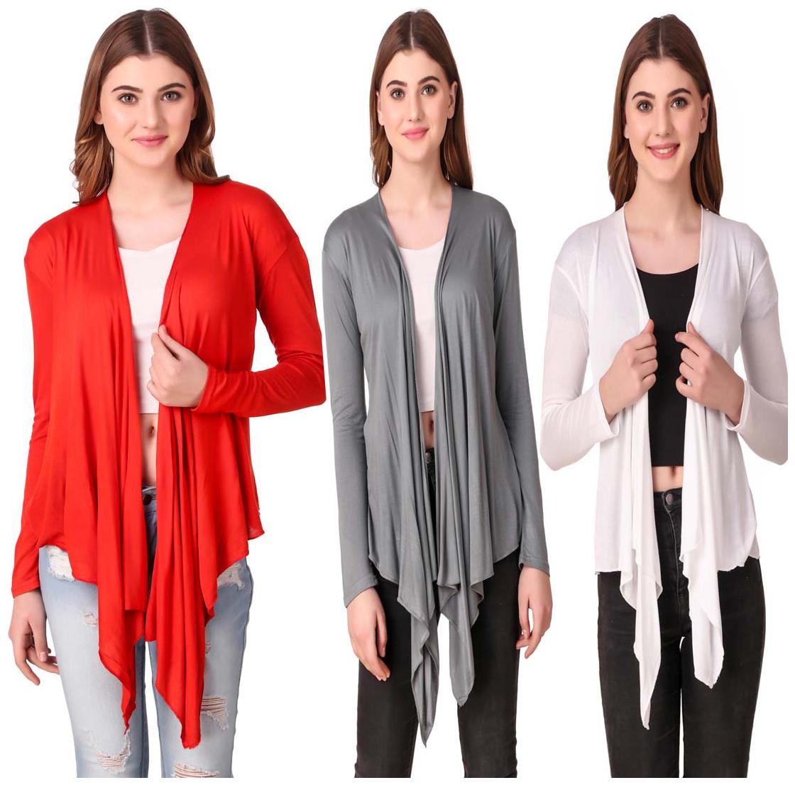 

Krishty Trading Women Shrug - Multi