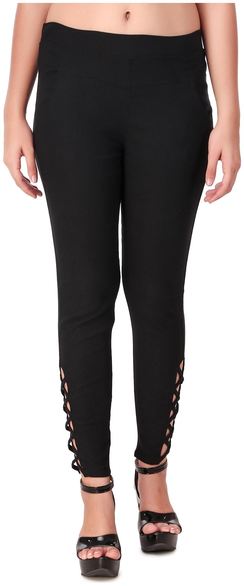 

Krishty Trading Women Black Skinny fit Jegging