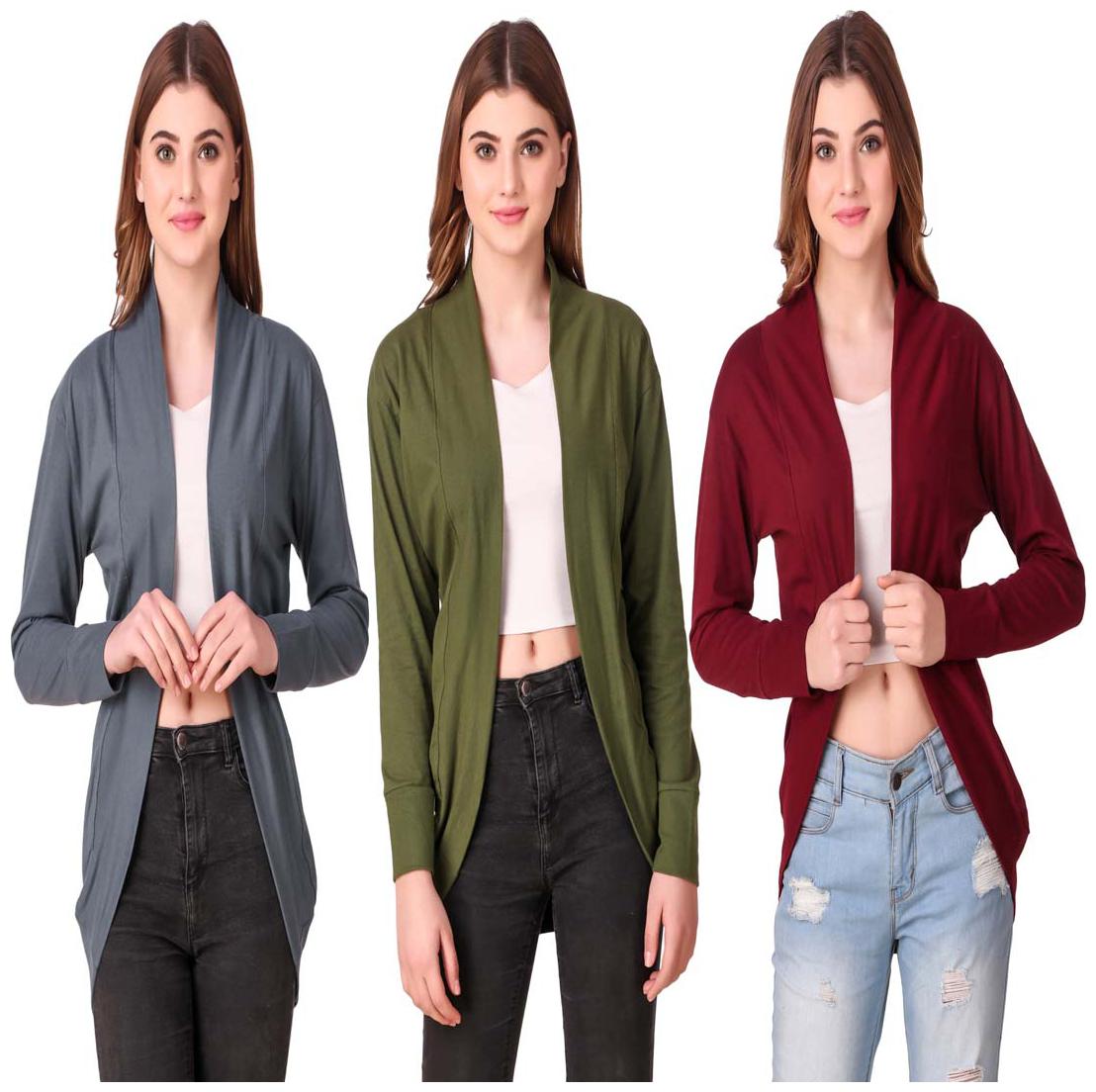

Krishty Trading Women Shrug - Multi