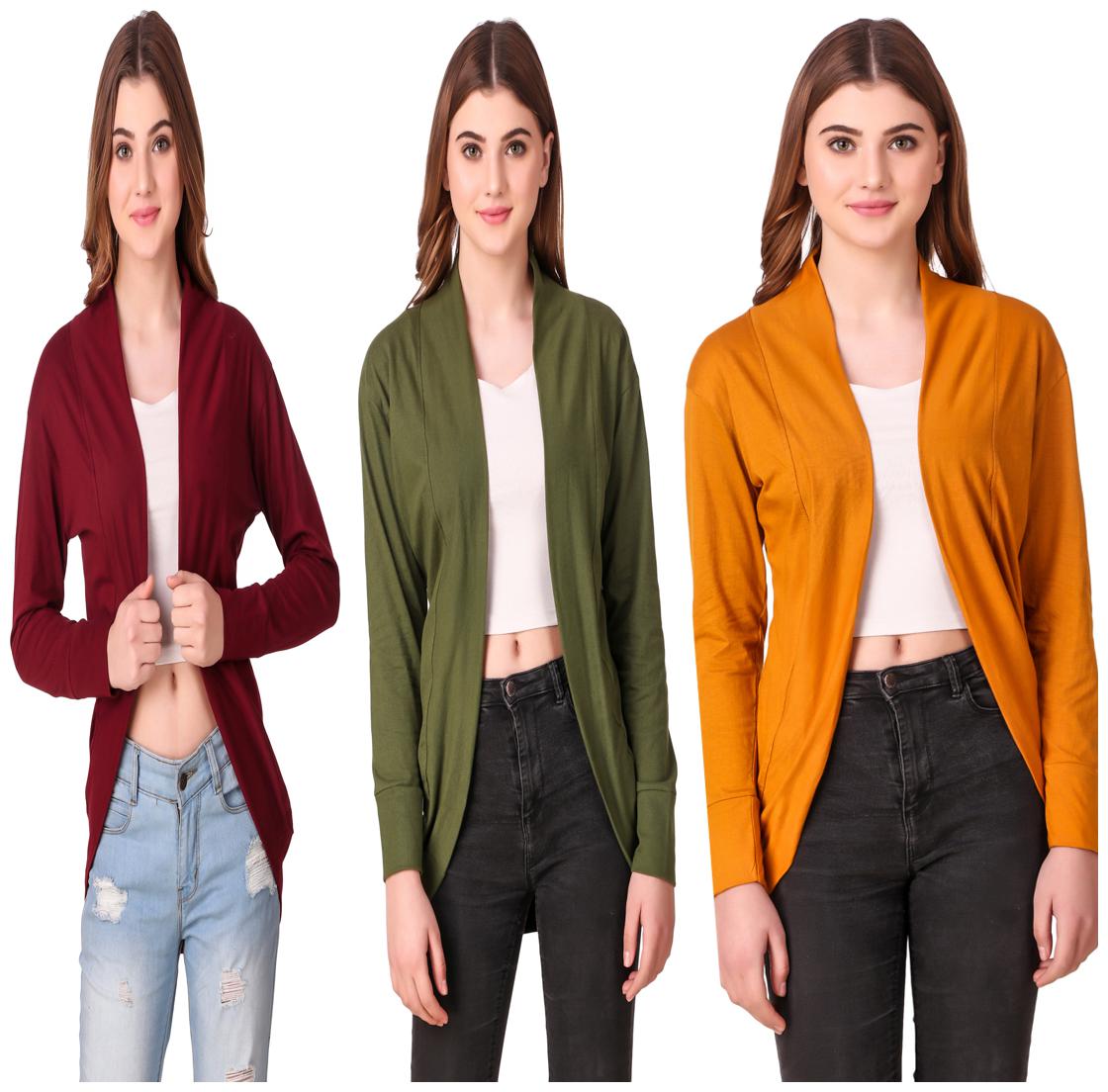 

Krishty Trading Women Shrug - Multi