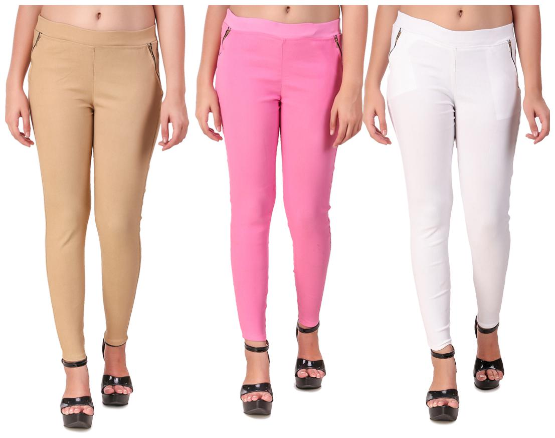 

Krishty Trading Women Multi Skinny fit Jegging