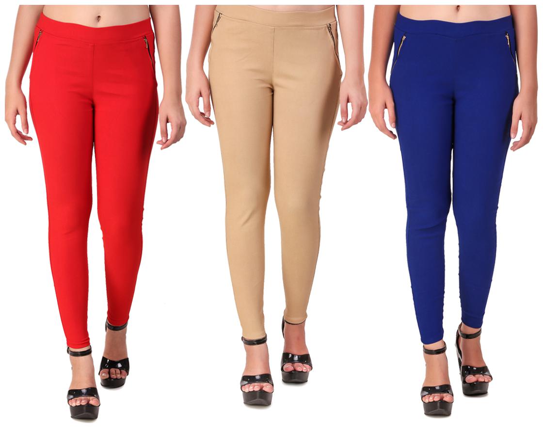 

Krishty Trading Women Multi Skinny fit Jegging