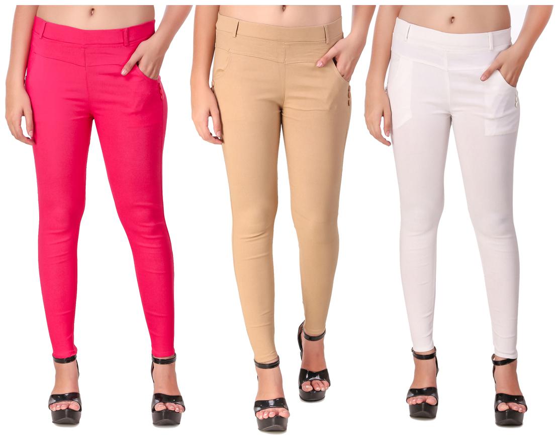 

Krishty Trading Women Multi Skinny fit Jegging