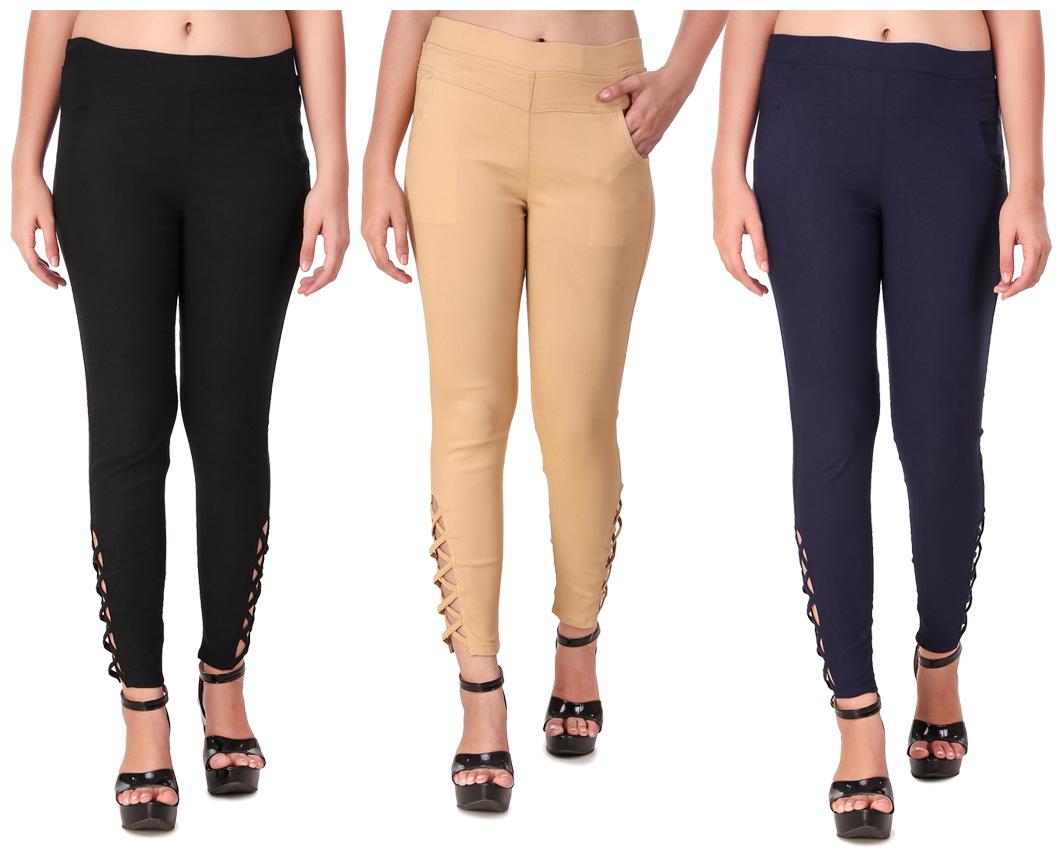 

Krishty Trading Women Multi Skinny fit Jegging