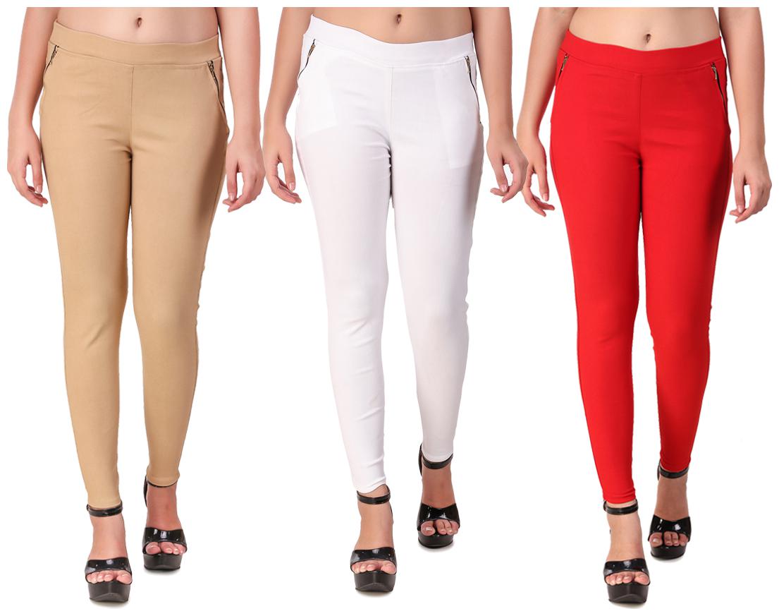 

Krishty Trading Women Multi Skinny fit Jegging