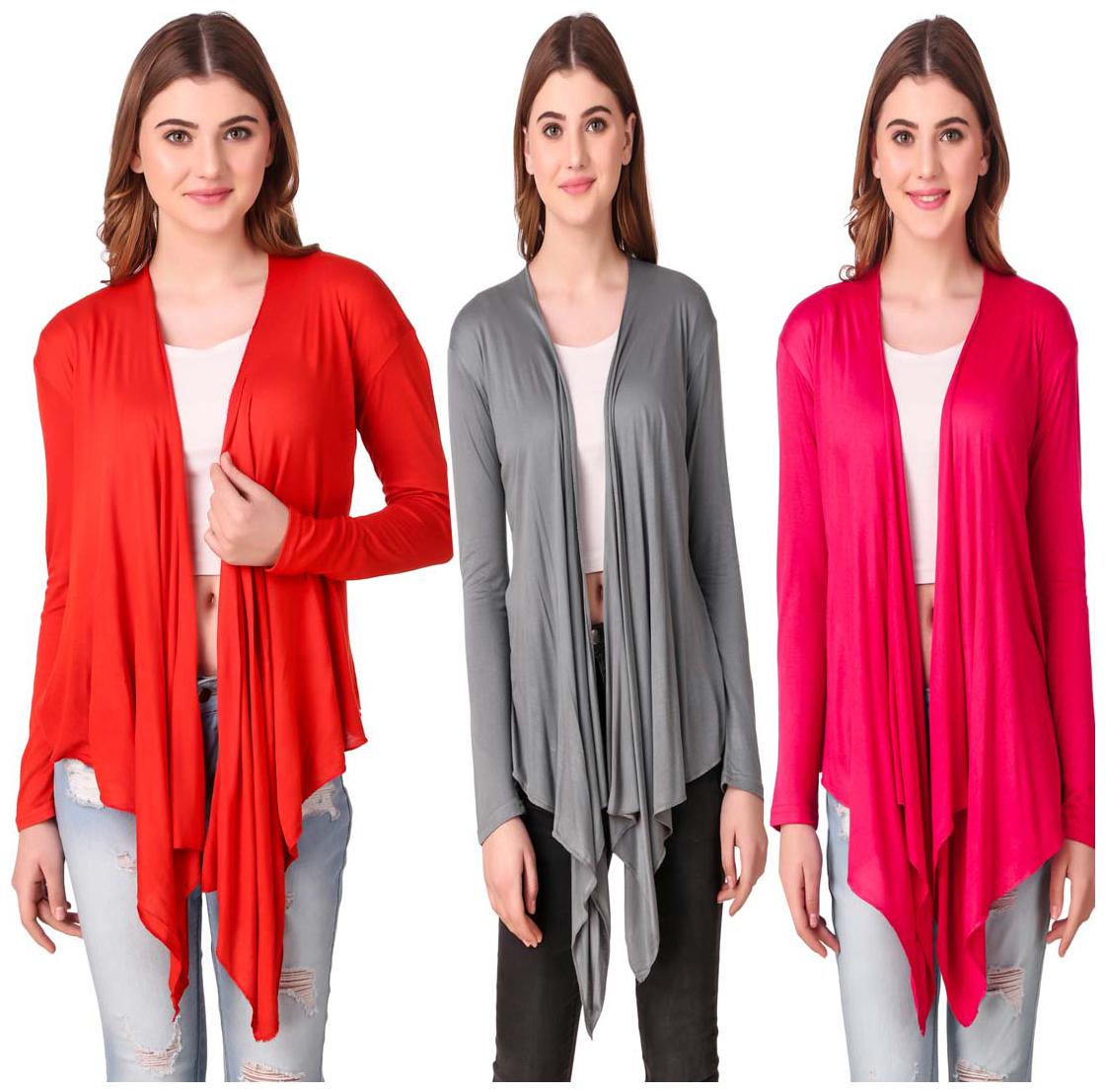 

Krishty Trading Women Shrug - Multi