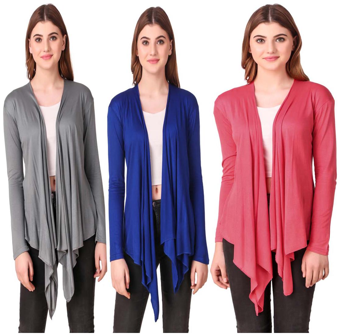 

Krishty Trading Women Shrug - Multi