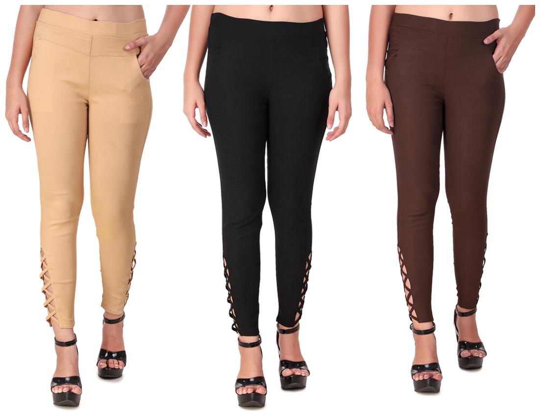 

Krishty Trading Women Multi Skinny fit Jegging