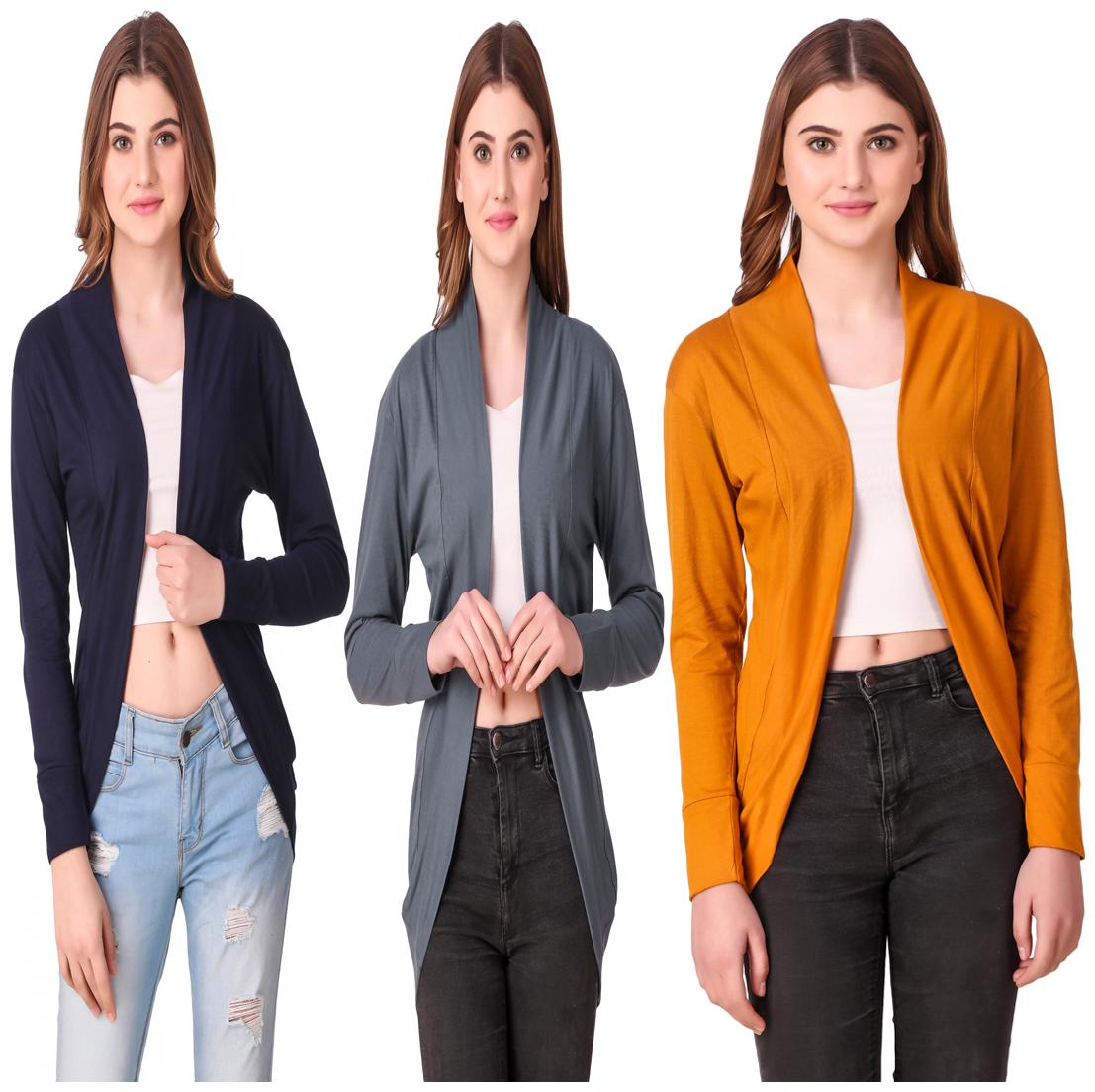 

Krishty Trading Women Shrug - Multi