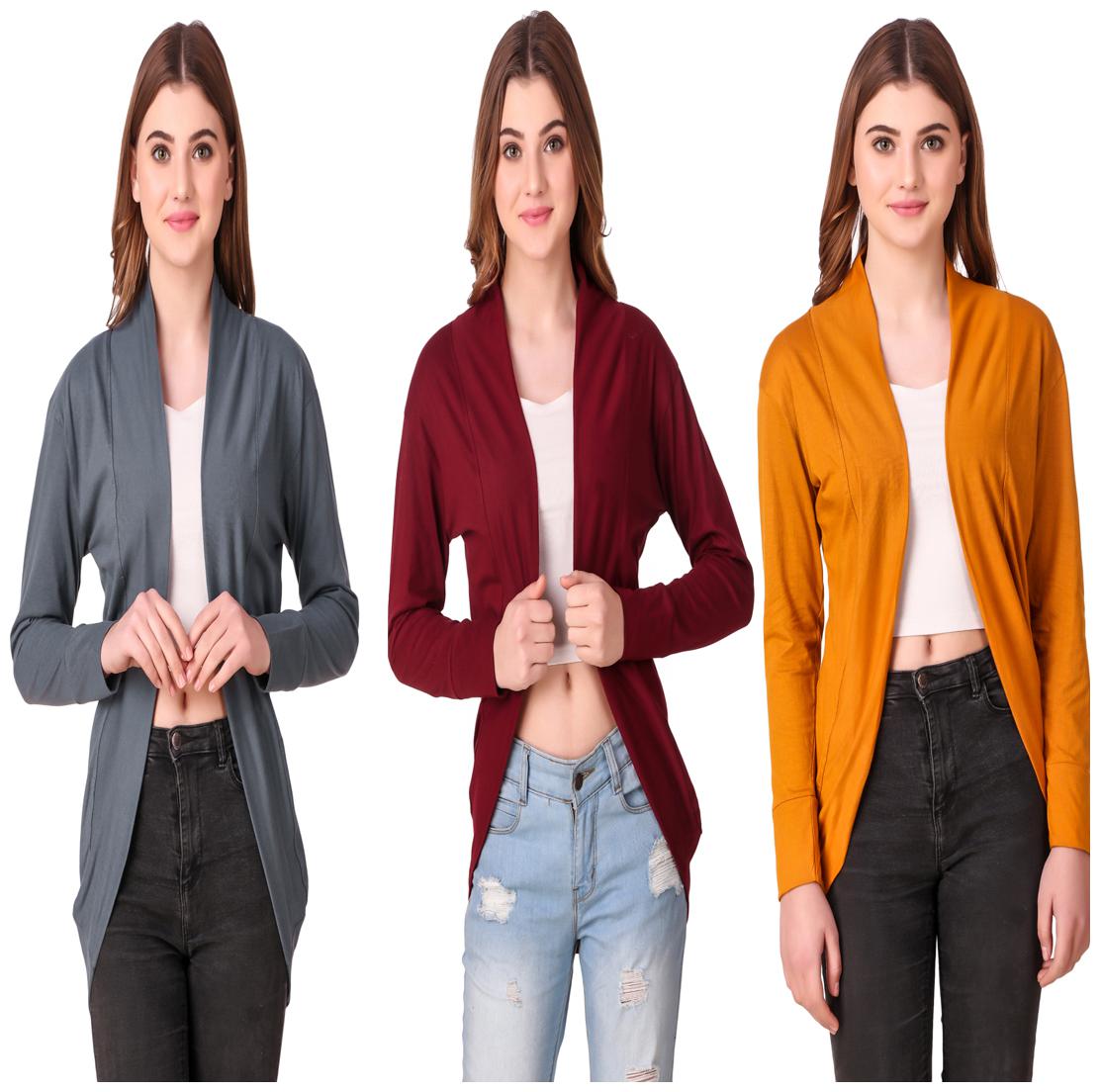 

Krishty Trading Women Shrug - Multi