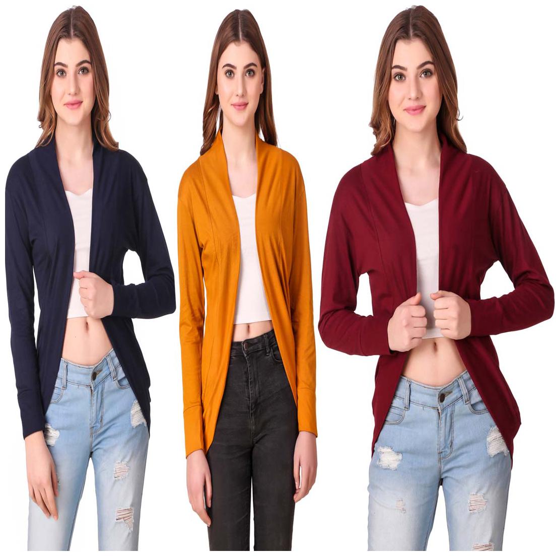 

Krishty Trading Women Shrug - Multi