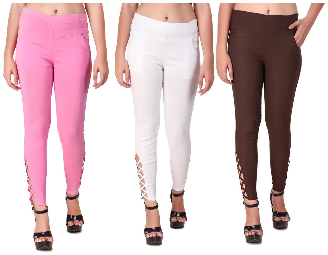 

Krishty Trading Women Multi Skinny fit Jegging