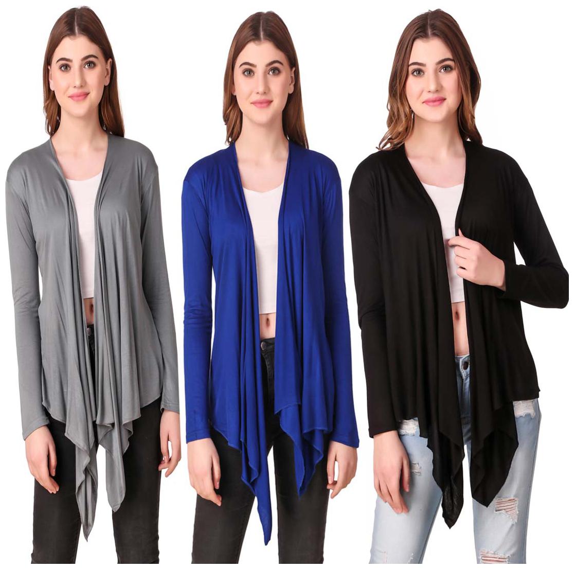 

Krishty Trading Women Shrug - Multi